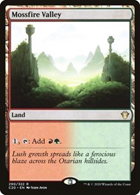 Mossfire Valley (Commander 2020)