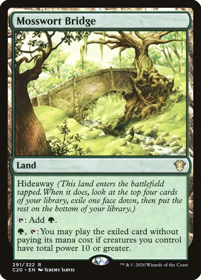 Mosswort Bridge 291 card
