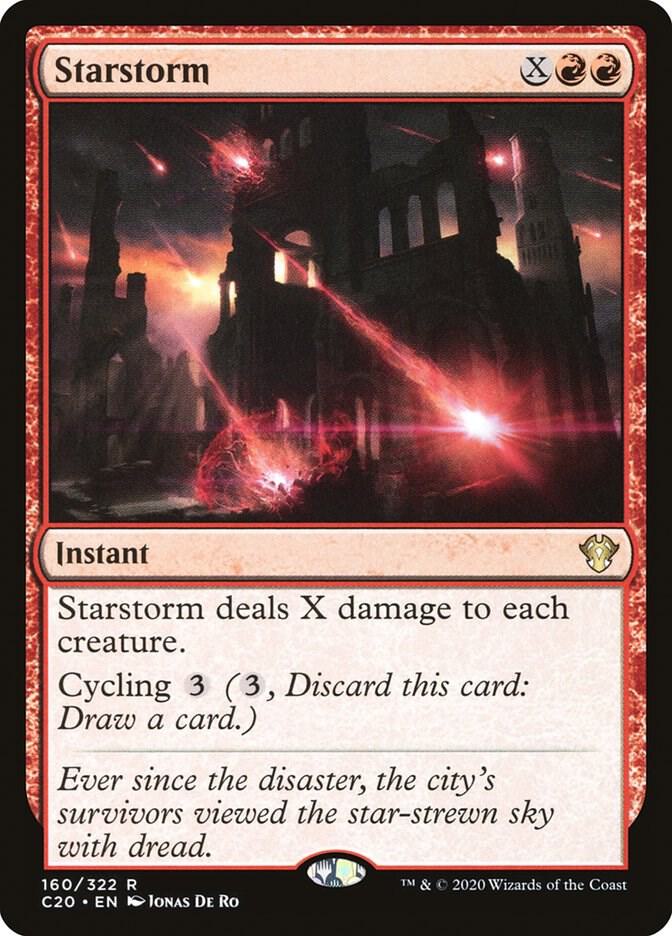 Starstorm 160 card