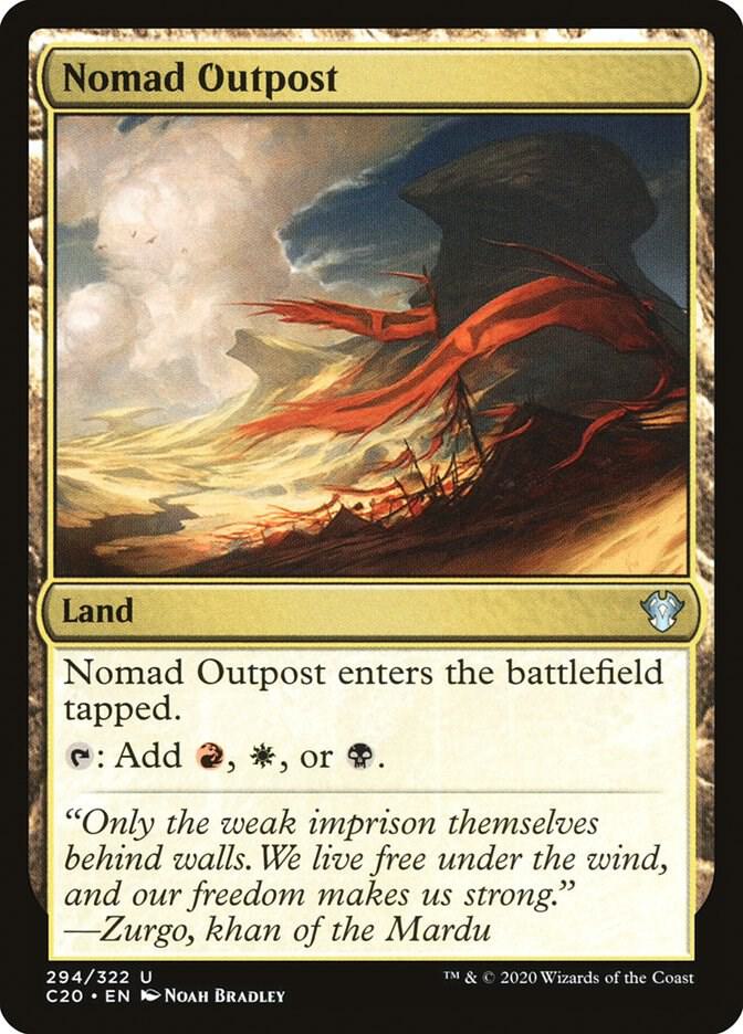 Nomad Outpost 294 card