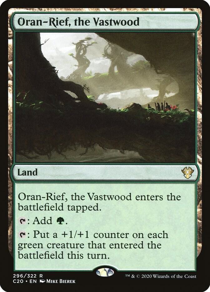 Oran-Rief, the Vastwood 296 card