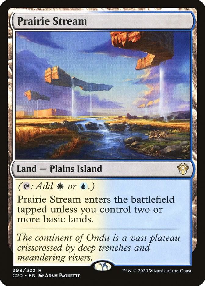 Prairie Stream 299 card
