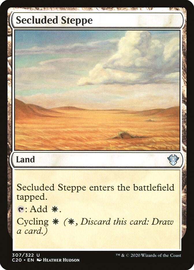 Secluded Steppe 307 card
