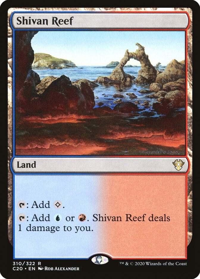Shivan Reef 310 card
