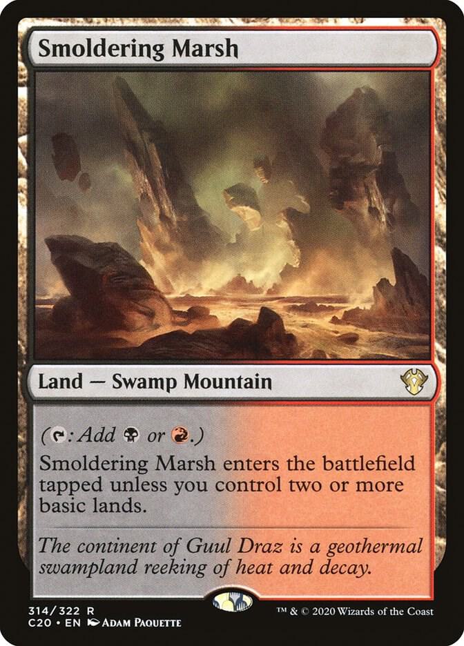 Smoldering Marsh 314 card