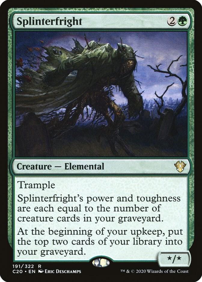 Splinterfright 191 card