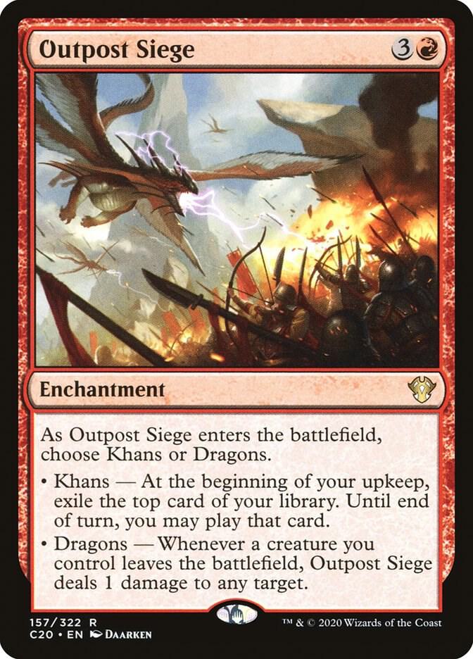 Outpost Siege 157 card