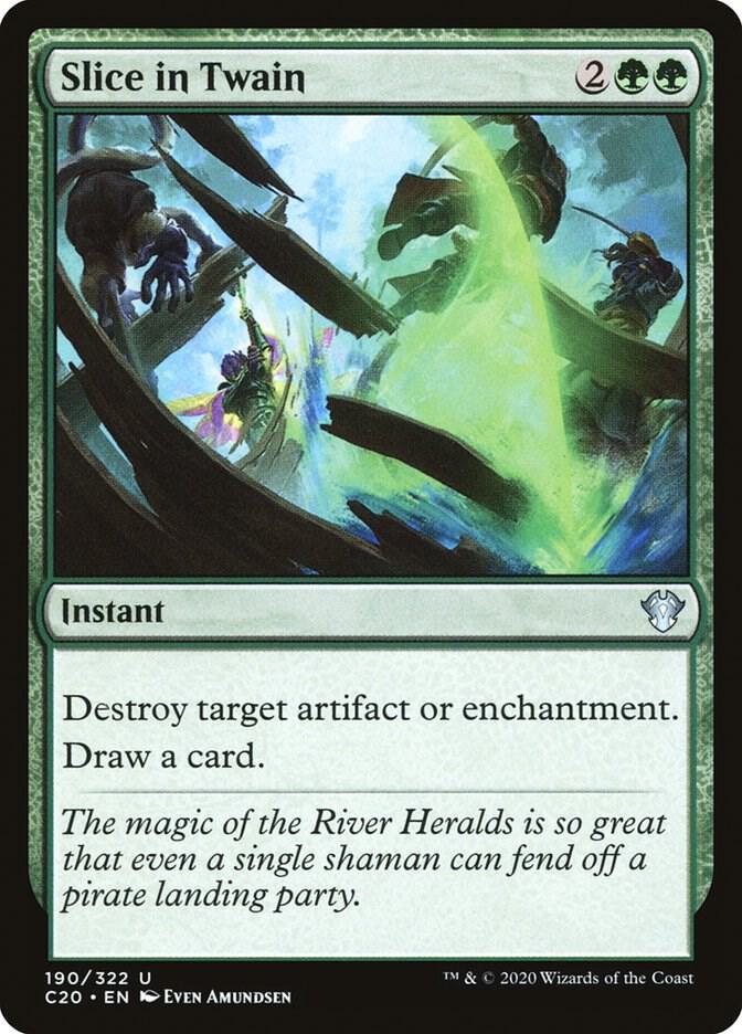 Slice in Twain 190 card