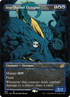 Sea-Dasher Octopus (Showcase) - Ikoria: Lair of Behemoths - Magic