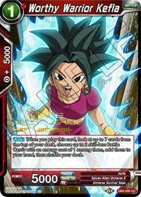 Worthy Warrior Kefla (Divine Multiverse Draft Tournament) card art