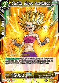 Caulifla, Saiyan Invalidation (Divine Multiverse Draft Tournament) card art