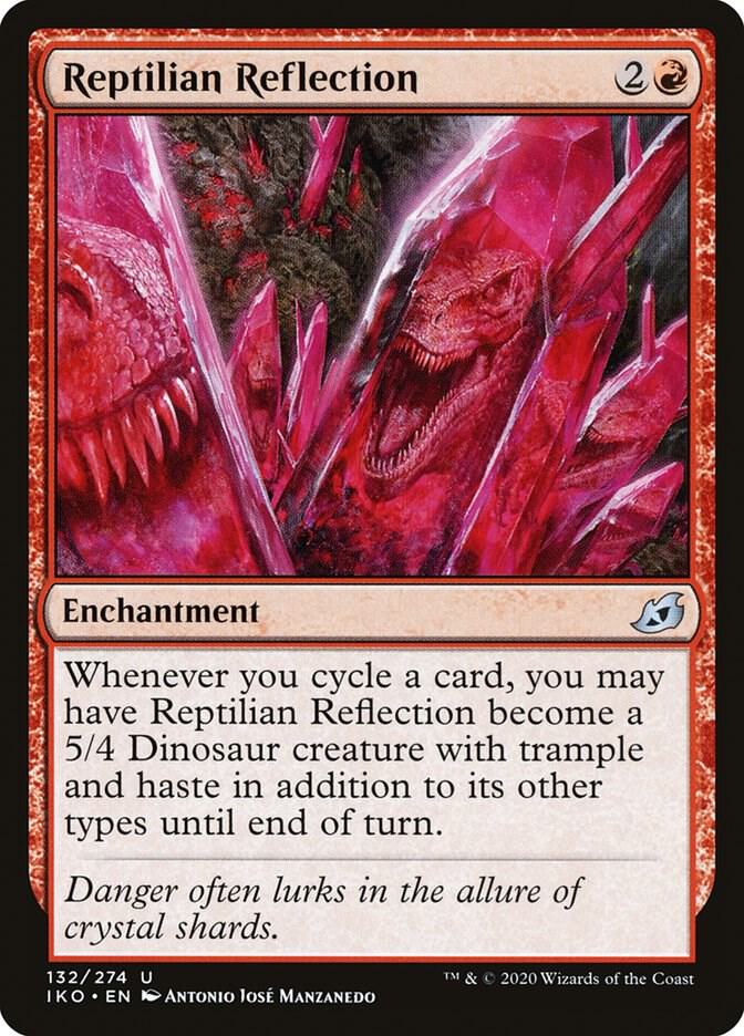 Reptilian Reflection 132 card