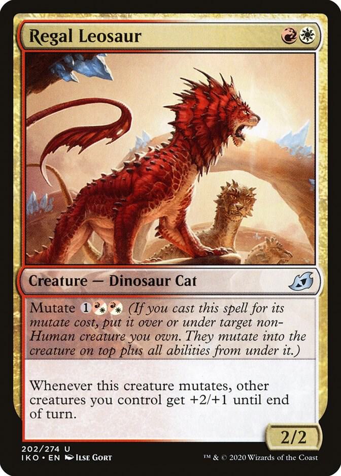 Regal Leosaur - Ikoria: Lair of Behemoths - Magic: The Gathering