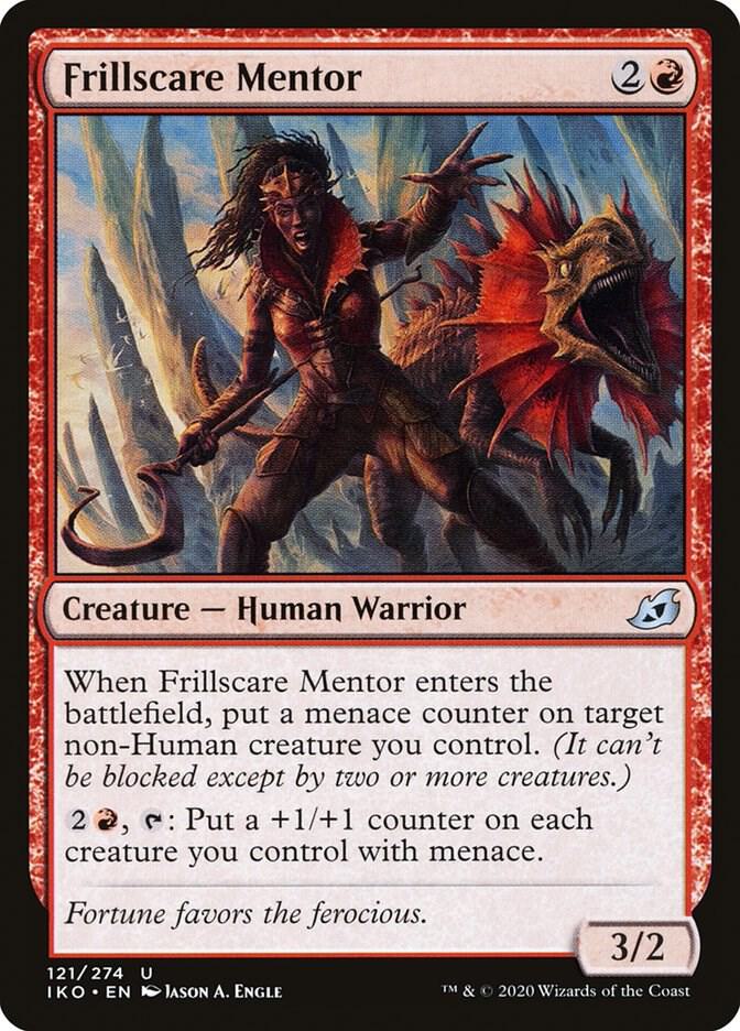 Frillscare Mentor 121 card