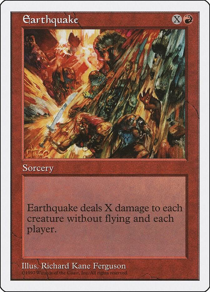 横揺れの地震 Rolling Earthquake Earthquake - Fifth Edition - Magic: The Gathering - TCGplayer.com