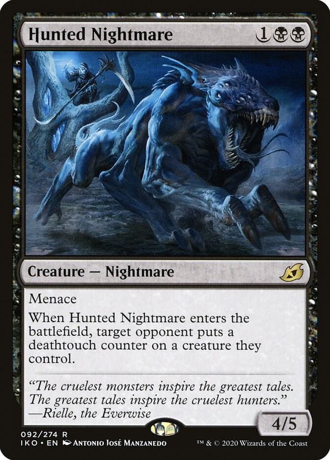 Hunted Nightmare 92 card