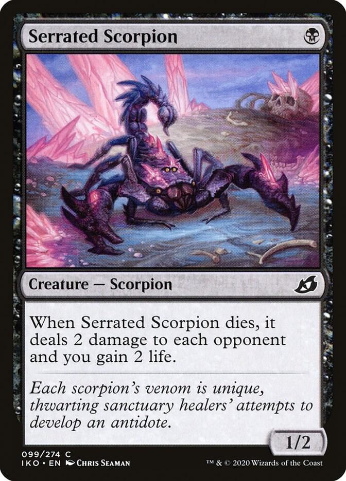 Serrated Scorpion - Ikoria: Lair of Behemoths - Magic: The