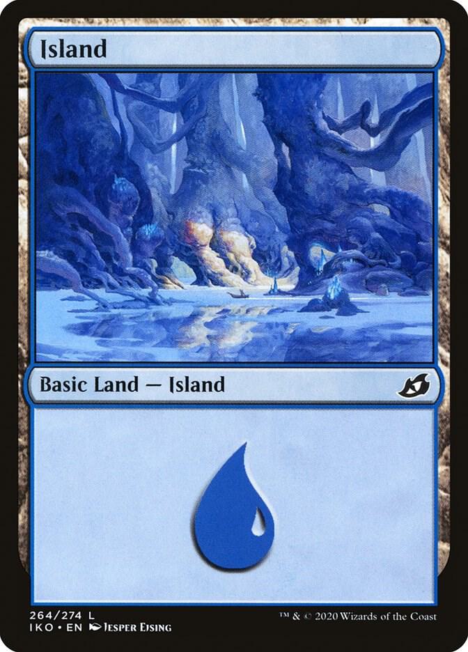 Island (264) 264 card