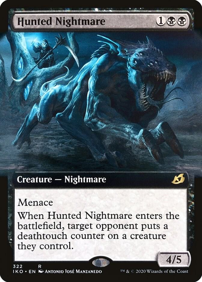 Hunted Nightmare (Extended Art) 322 card