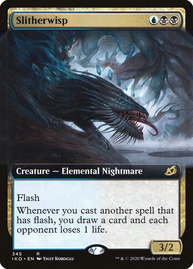 Slitherwisp (Extended Art) 345 card