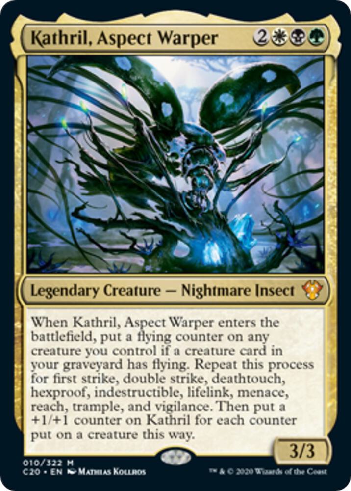 Kathril, Aspect Warper (Commander 2020) - Oversize Cards - Magic