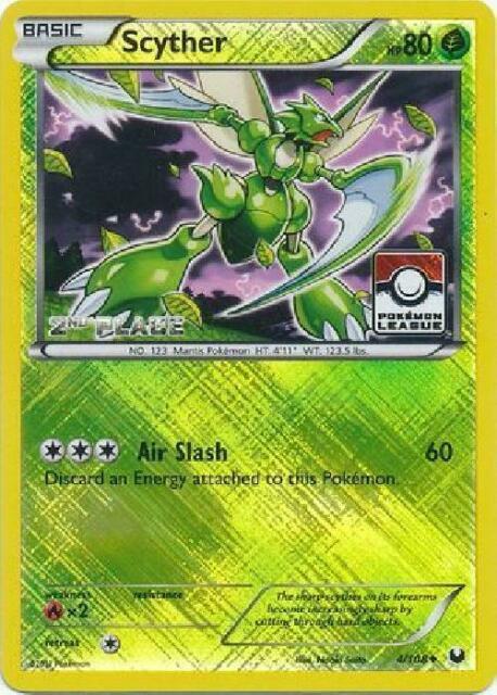 Scyther - 4/108 (Pokemon League) [2nd Place] 004/108 from League & Championship Cards
