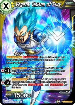 Vegeta, Unison of Fury - Expansion Deck Box Set 12: Universe 11