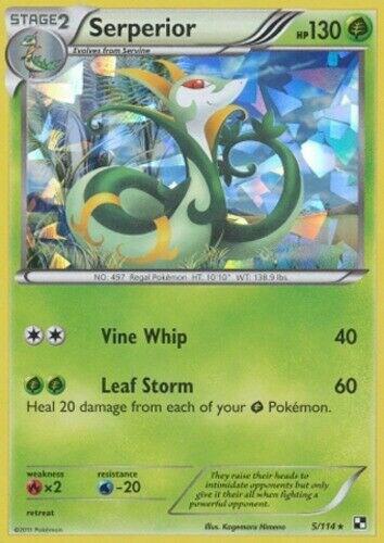 Serperior - 5/114 (Cracked Ice Holo) 005/114 from Deck Exclusives