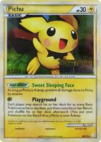 Pichu - 28/123 (Prerelease) [Staff] · Nintendo Promos · #28/123 · Holofoil