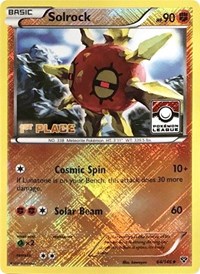 Solrock - 64/146 (Pokemon League) [1st Place] #064/146 from League & Championship Cards Pokemon card image