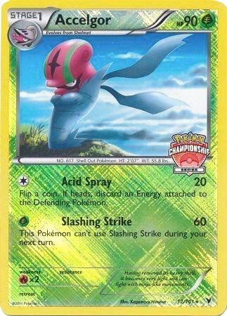 Accelgor - 12/101 (Championship Series) 012/101 from League & Championship Cards
