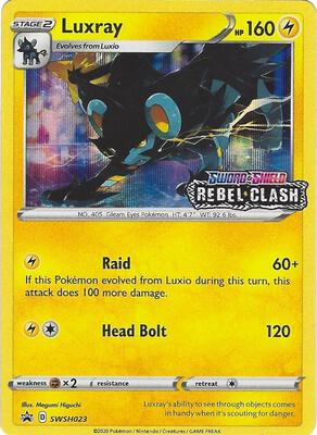 Luxray - SWSH023 (Prerelease)