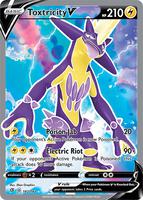 Toxtricity V (Full Art) - SWSH02: Rebel Clash - Pokemon