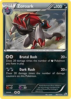 Zoroark 090/113 from Deck Exclusives