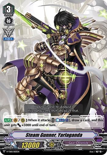 Steam Gunner, Yarlaganda (RRR Foil)