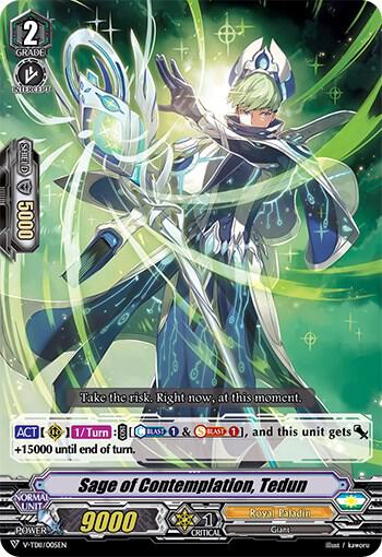 Sage of Contemplation, Tedun (RRR Foil)
