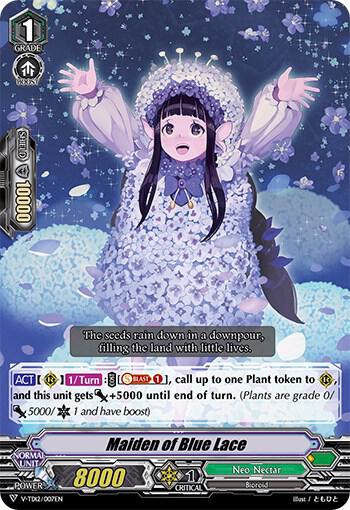 Maiden of Blue Lace (RRR Foil)