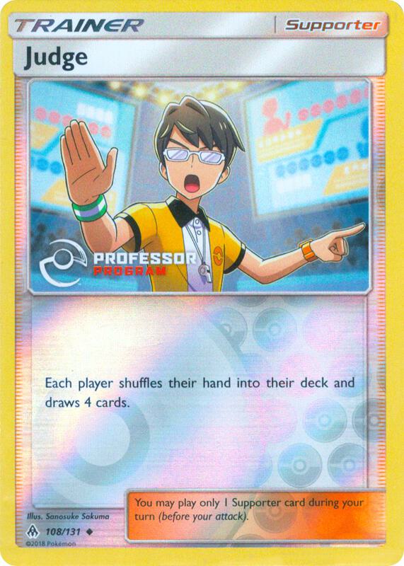 Judge (2019) 108/131 from Professor Program Promos