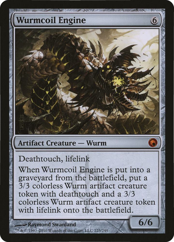 Wurmcoil Engine (Scars of Mirrodin) - Oversize Cards - Magic: The