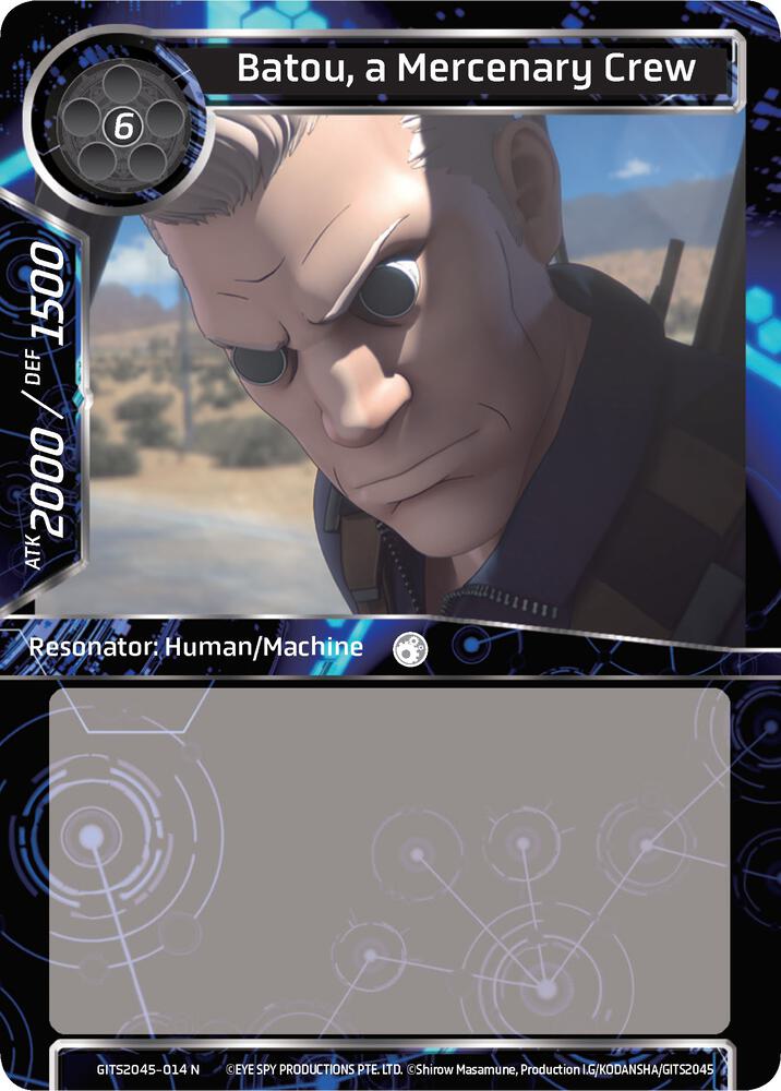 Batou, a Mercenary Crew