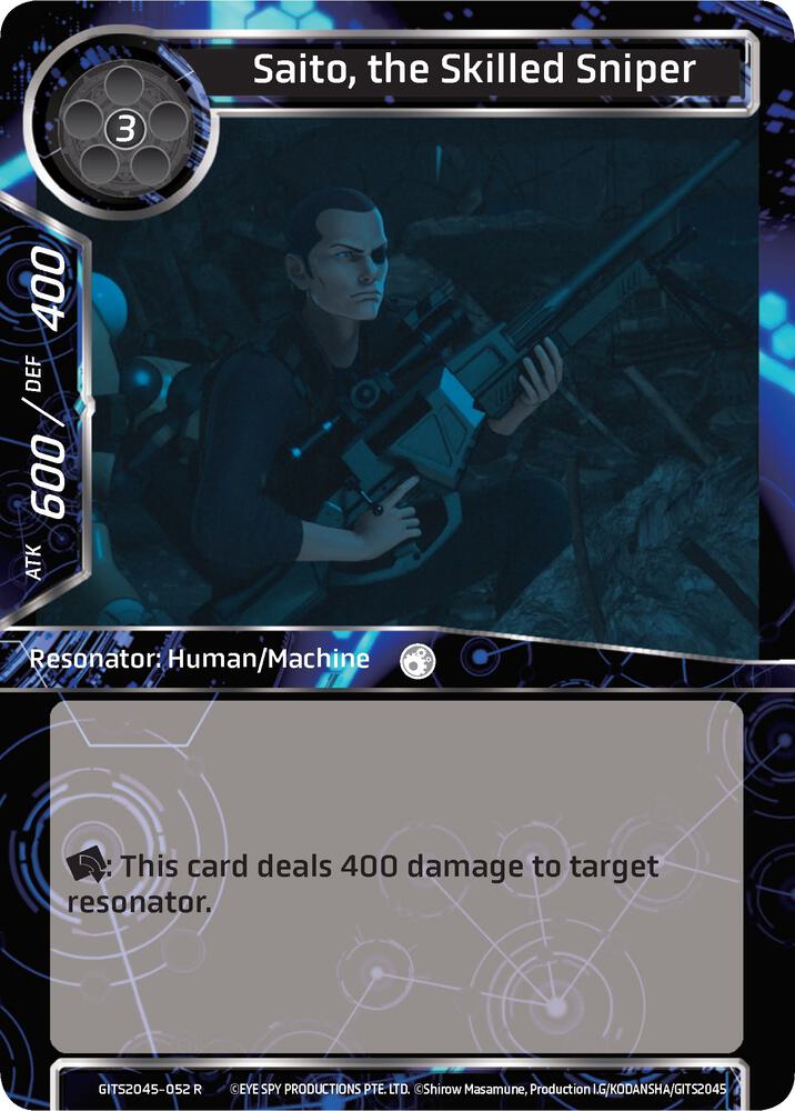 Saito, the Skilled Sniper