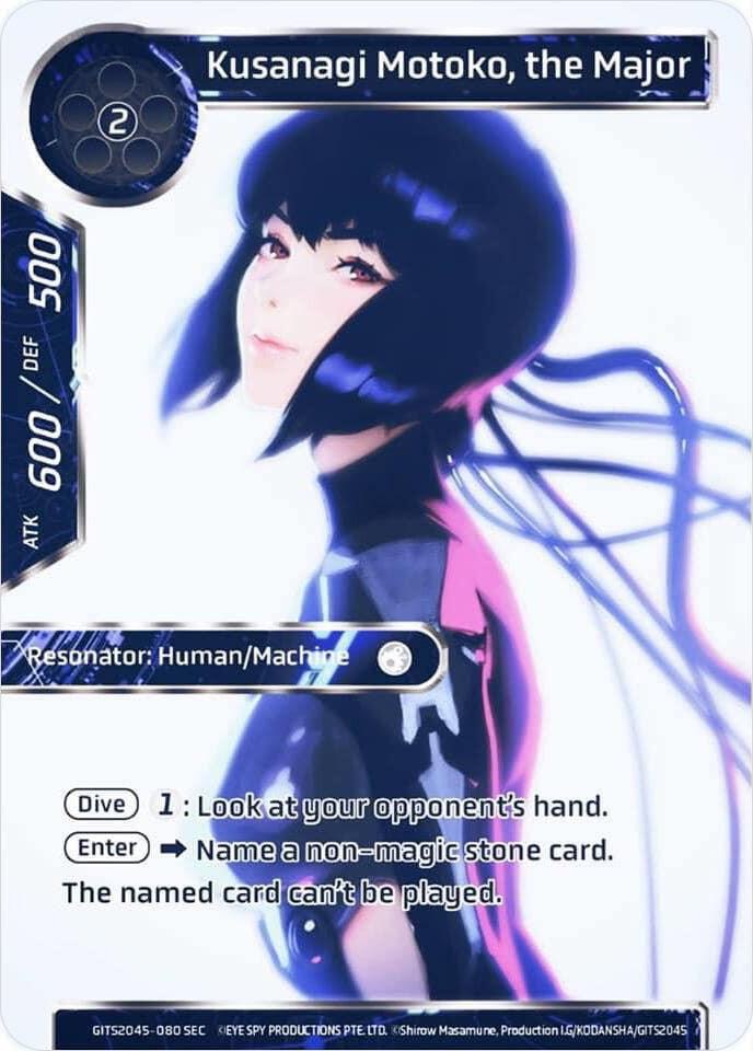 Kusanagi Motoko, the Major (Secret)