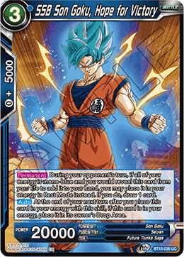 SSB Son Goku, Hope for Victory #BT10-036 — Rise of the Unison Warrior