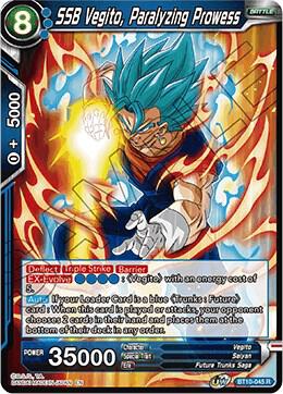 SSB Vegito, Paralyzing Prowess #BT10-045 — Rise of the Unison Warrior