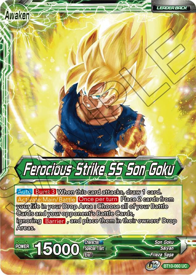 Son Goku // Ferocious Strike SS Son Goku - Rise of the Unison