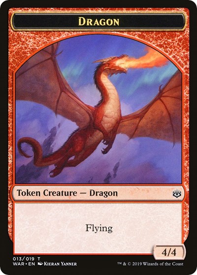 Dragon Spirit Double Sided Token Challenger 2020