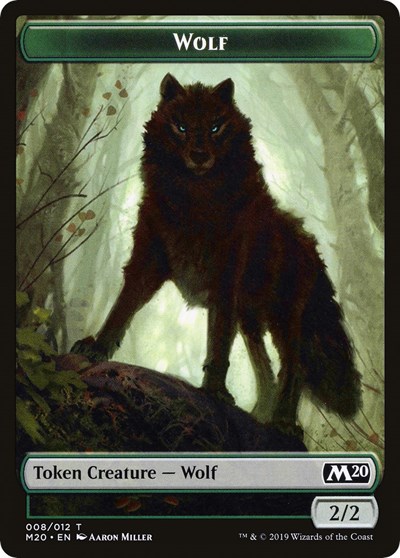 Wolf Double Sided Token Challenger 2020