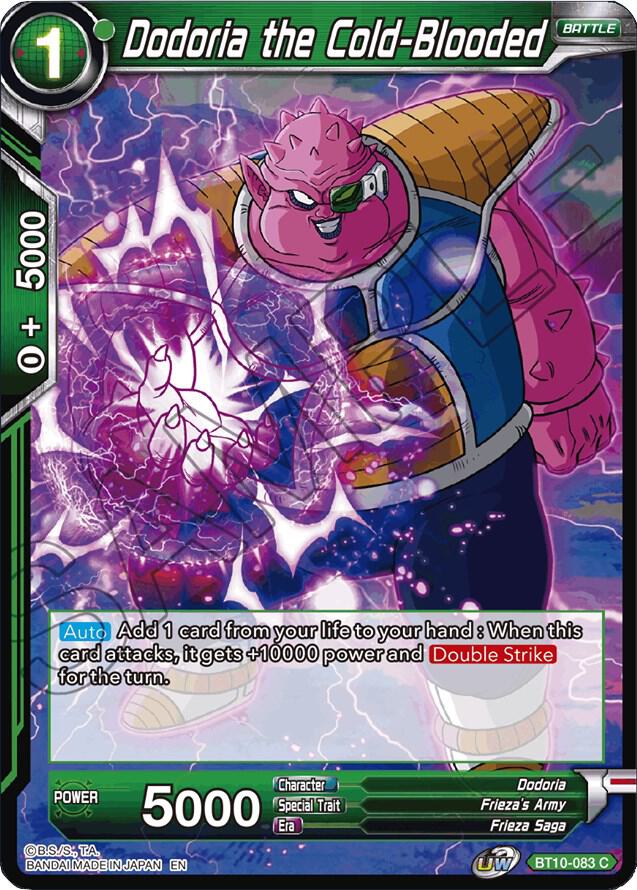 Dodoria the Cold-Blooded #BT10-083 — Rise of the Unison Warrior