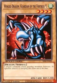 Winged Dragon, Guardian of the Fortress #1 (Speed Duel Decks: Match of the Millennium)