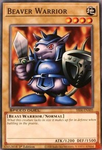 Beaver Warrior (Speed Duel Decks: Match of the Millennium)